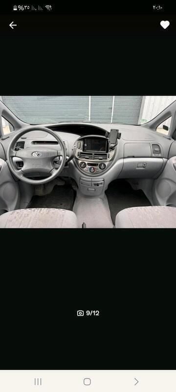 Schwarz Gebraucht 2000 Toyota Previa Sol Van / Kleinbus | 7.000 € (Guter Preis) - Bild 1/4