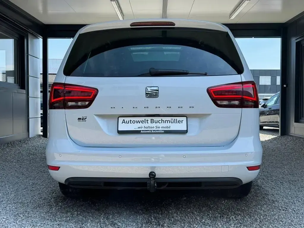 Gebraucht Seat Alhambra 150 PS (110 kW) 2019 Weiß Van / Kleinbus