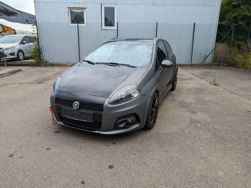 Elfenbein met Gebraucht 2009 Fiat Grande Punto Abarth Kleinwagen | 4.980 € - Bild 1/4