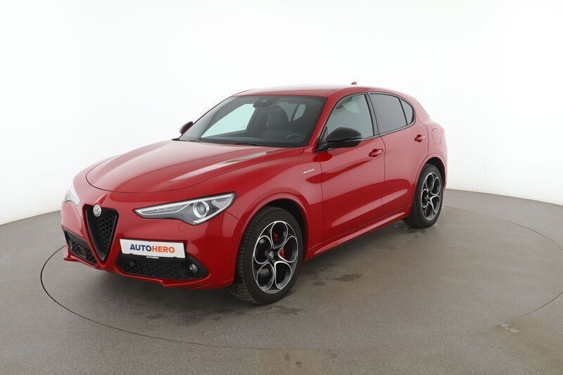 Rot Gebraucht 2022 Alfa Romeo Stelvio Veloce SUV | 32.530 € (Superpreis) - Bild 1/4