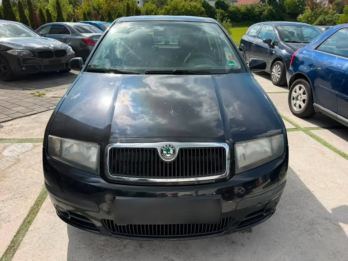 Gebraucht Skoda Fabia 64 PS (47 kW) 2007 Schwarz Kleinwagen