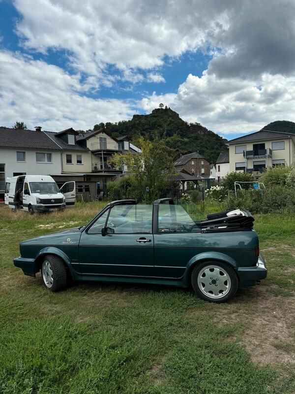 Grün Gebraucht 1990 VW Golf Cabriolet Cabrio | 7.800 € - Bild 1/4