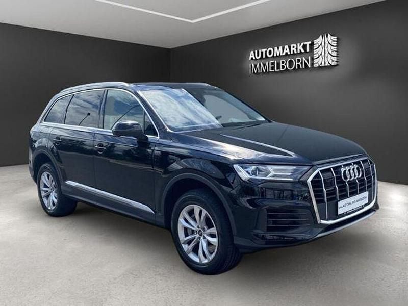 Tiefschwarz Gebraucht 2021 Audi Q7 Ambiente SUV | 47.950 € (Superpreis) - Bild 1/4