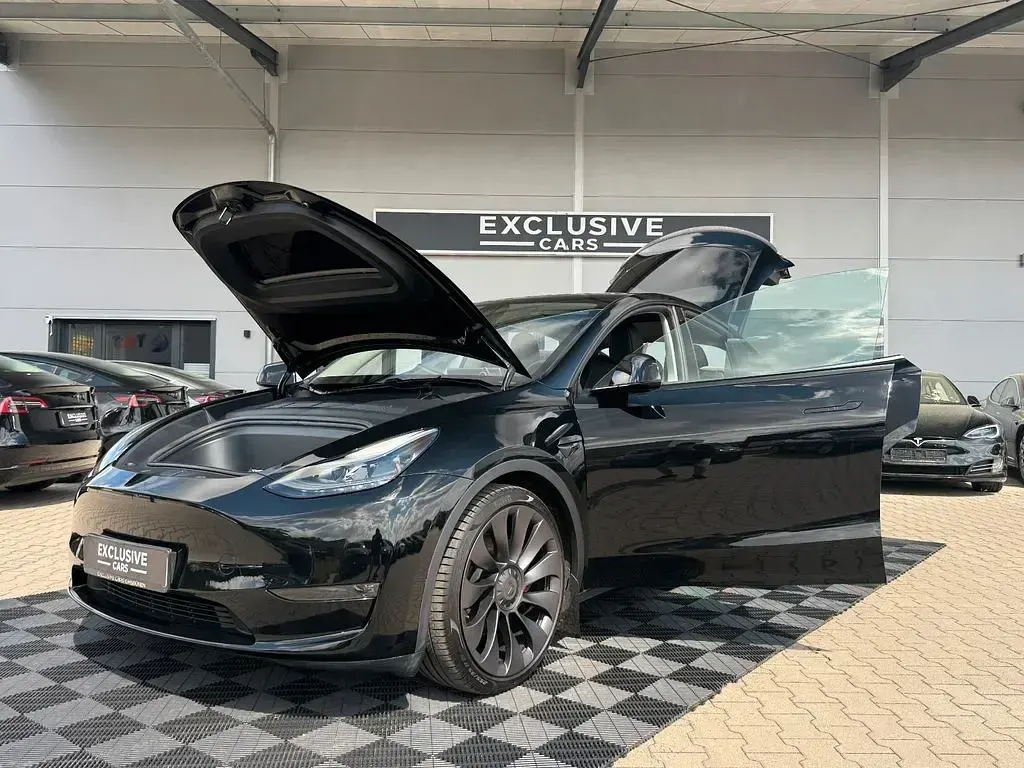 Brugt Tesla Model Y Performance 392 kW (534 HK) 2022 Sort SUV