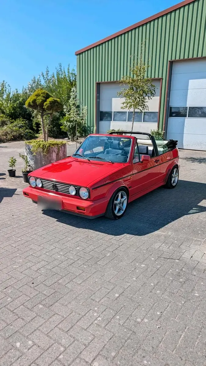 Gebraucht VW Golf Cabriolet 98 PS (72 kW) 1994 Rot Cabrio