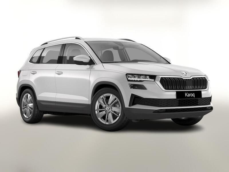 Moonweiß perleffekt Neu 2025 Skoda Karoq Selection SUV | 32.518 € (Guter Preis) - Bild 1/3
