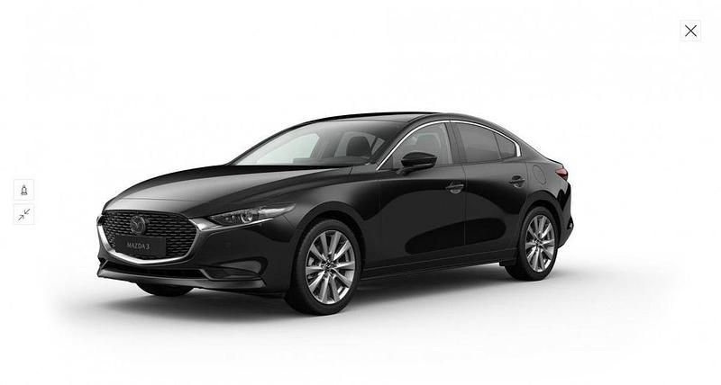 Neu Mazda 3 Exclusive 140 PS (102 kW) 2025 Schwarz Limousine