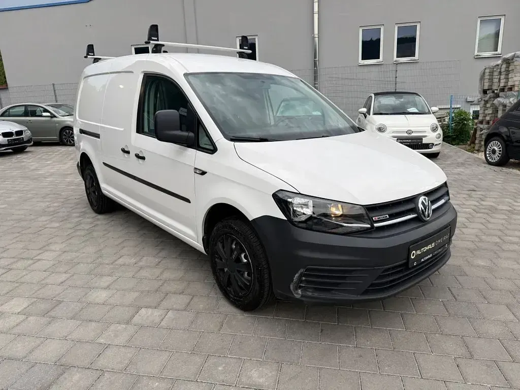 Gebraucht VW Caddy 122 PS (89 kW) 2019 Weiß Van / Kleinbus