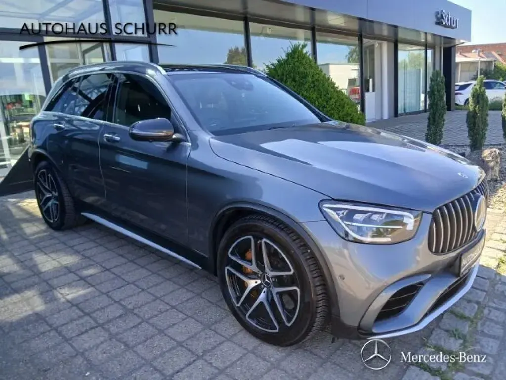 Gebraucht Mercedes GLC63 AMG AMG 510 PS (375 kW) 2022 Selenitgrau  lack (metallic) SUV