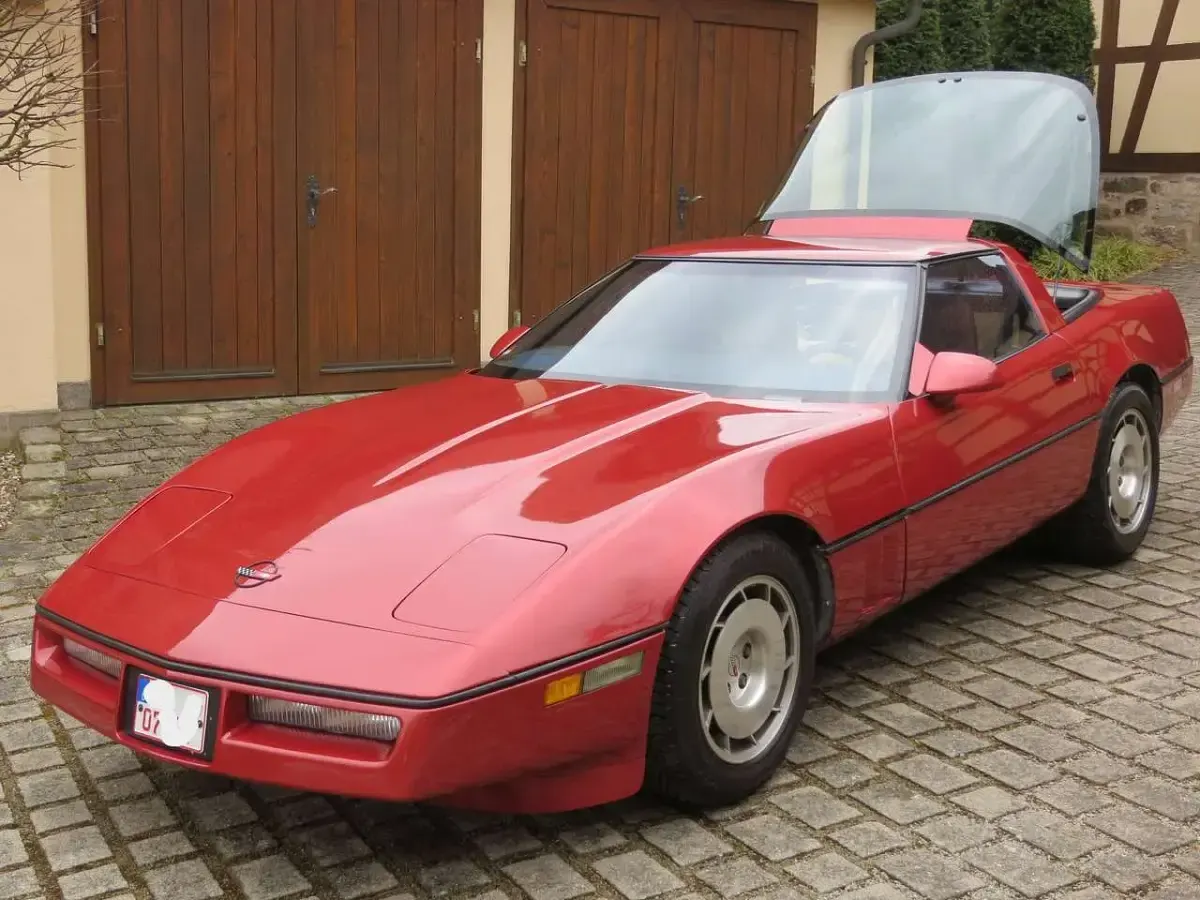 Gebraucht Corvette C4 243 PS (178 kW) 1986 Rot Coupé