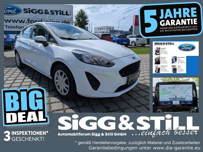 Frostweiß Gebraucht 2021 Ford Fiesta Cool & Connect Kleinwagen | 11.250 € (Fairer Preis) - Bild 1/4