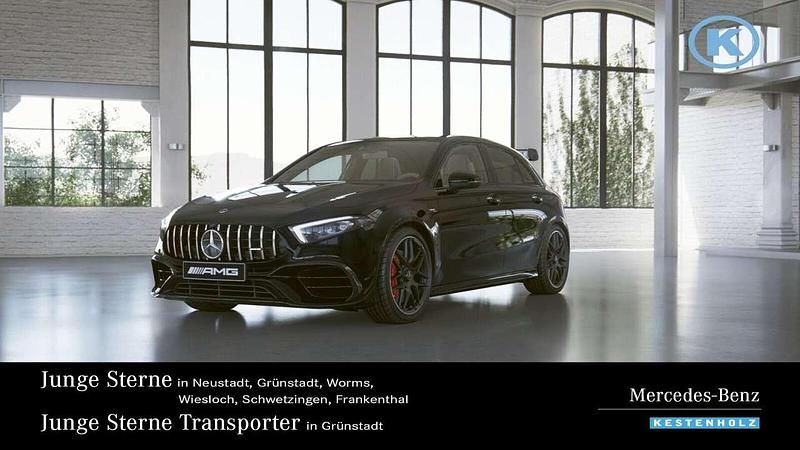Schwarz Gebraucht 2021 Mercedes A45 AMG AMG Limousine | 42.990 € (Fairer Preis) - Bild 1/4