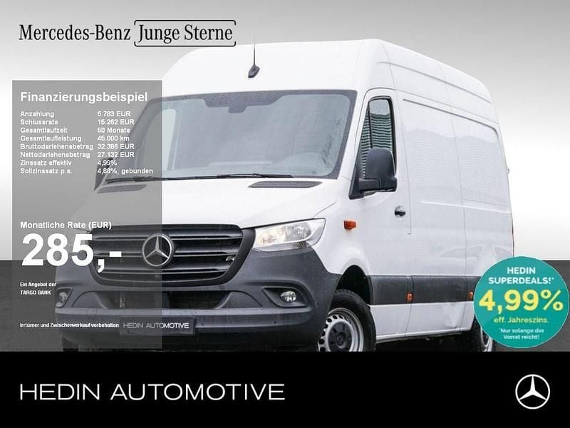 Arktikweiß Gebraucht 2023 Mercedes Sprinter Van | 32.963 € (Superpreis) - Bild 1/4