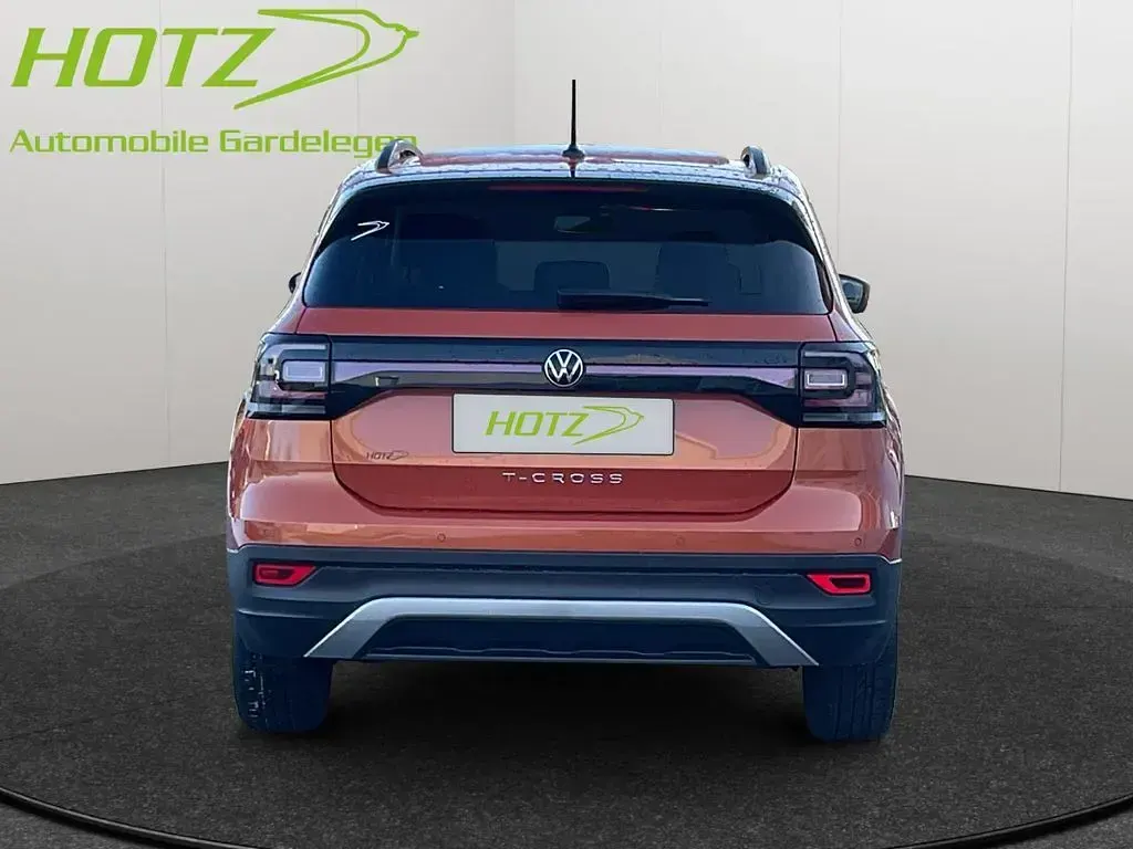 Gebraucht VW T-Cross Active 95 PS (69 kW) 2022 Orange SUV