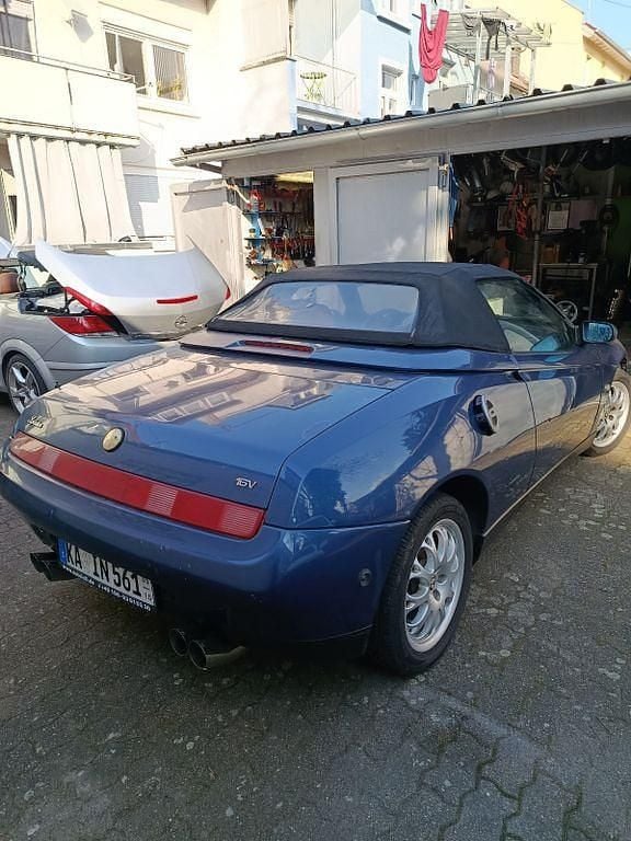 Gebraucht Alfa Romeo Spider 155 PS (114 kW) 1998 Blau Cabrio