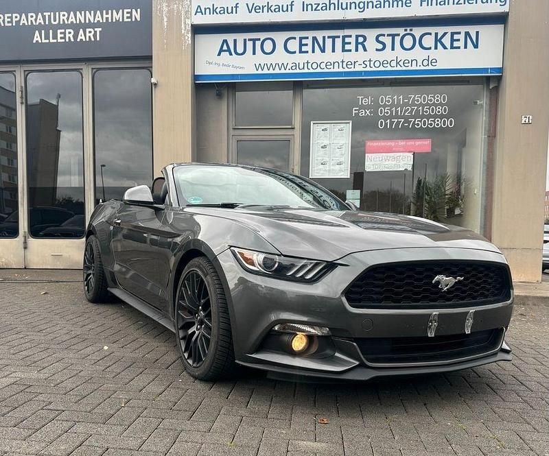 Grau Gebraucht 2017 Ford Mustang Cabrio | 21.900 € (Fairer Preis) - Bild 1/4