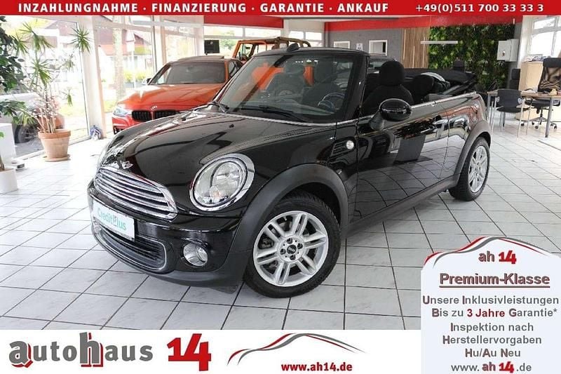 Schwarz Gebraucht 2014 Mini One Cabriolet Cabrio | 10.950 € (Fairer Preis) - Bild 1/3