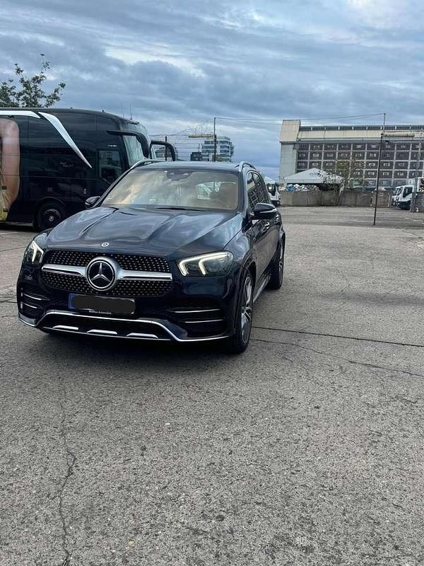 Blau Gebraucht 2019 Mercedes GLE450 AMG AMG line SUV | 51.500 € (Superpreis) - Bild 1/4
