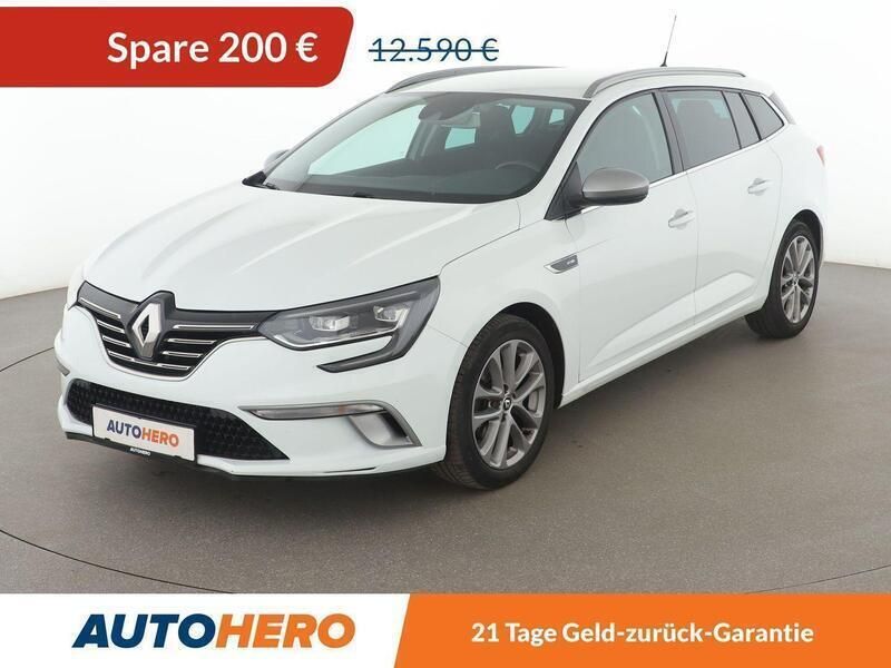 Weiß Gebraucht 2017 Renault Mégane GT Line GT-Line Kombi | 12.390 € (Fairer Preis) - Bild 1/3