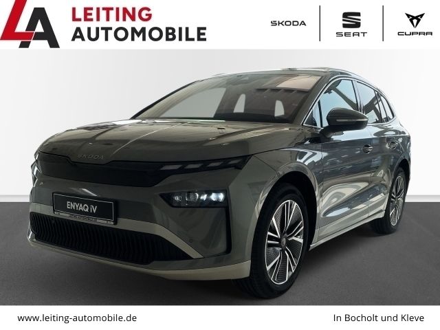 Grau Gebraucht 2022 Skoda Enyaq iV SUV | 44.945 € (Fairer Preis) - Bild 1/4