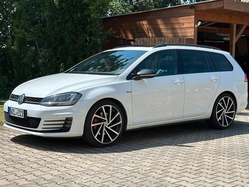 Weiß Gebraucht 2016 VW Golf VII GTD Kombi | 12.800 € (Etwas zu teuer) - Bild 1/4