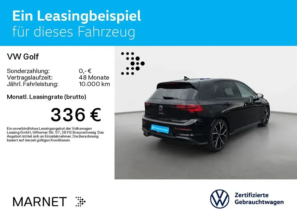 Gebraucht VW Golf VIII Style 200 PS (147 kW) 2024 Deep black perleffekt Limousine