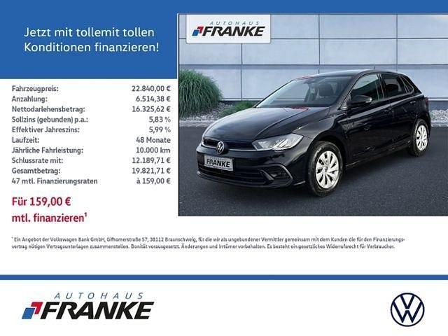 Schwarz Neu 2025 VW Polo Life Limousine | 22.839 € (Fairer Preis) - Bild 1/4