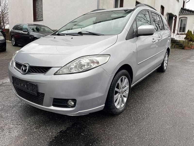 Gebraucht Mazda 5 Exclusive 116 PS (85 kW) 2005 Silber Van / Kleinbus