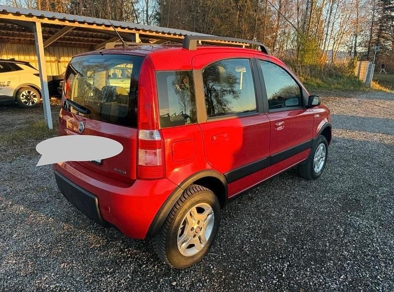 Gebraucht Fiat Panda 4x4 69 PS (50 kW) 2007 Rot Kleinwagen