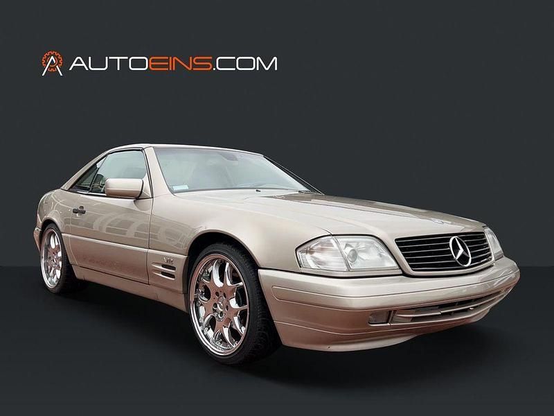 Silber Gebraucht 1997 Mercedes SL600 Cabrio | 23.000 € (Superpreis) - Bild 1/4