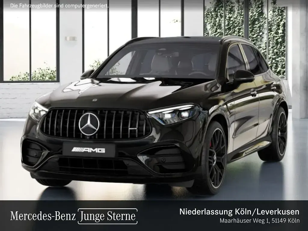 Gebraucht Mercedes GLC63 AMG AMG 476 PS (350 kW) 2025 Obsidianschwarz SUV