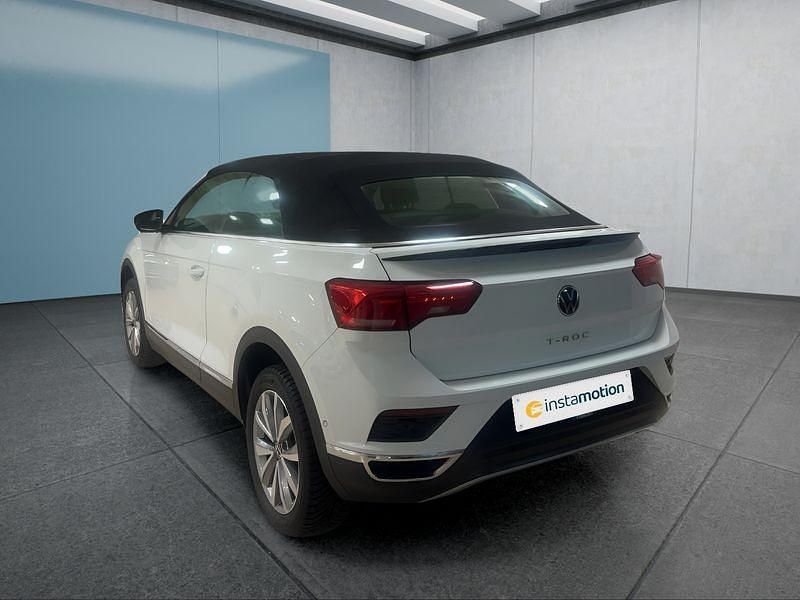 Gebraucht VW T-Roc Cabriolet 150 PS (110 kW) 2022 Weiß Cabrio
