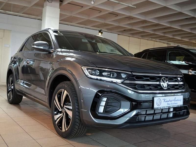 Indiumgrau metallic Neu 2025 VW T-Roc R-line SUV | 36.490 € (Guter Preis) - Bild 1/4