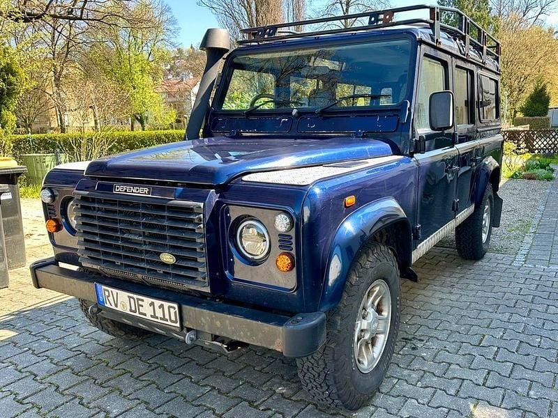 Gebraucht Land Rover Defender S 122 PS (89 kW) 2002 Blau Kombi