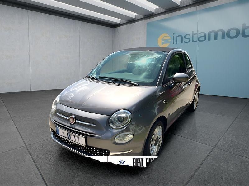 Grau Gebraucht 2021 Fiat 500C Cabrio | 13.149 € (Fairer Preis) - Bild 1/4
