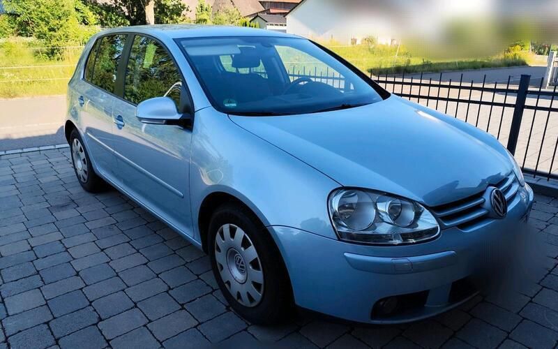 Blau Gebraucht 2007 VW Golf V Limousine | 980 € (Superpreis) - Bild 1/4