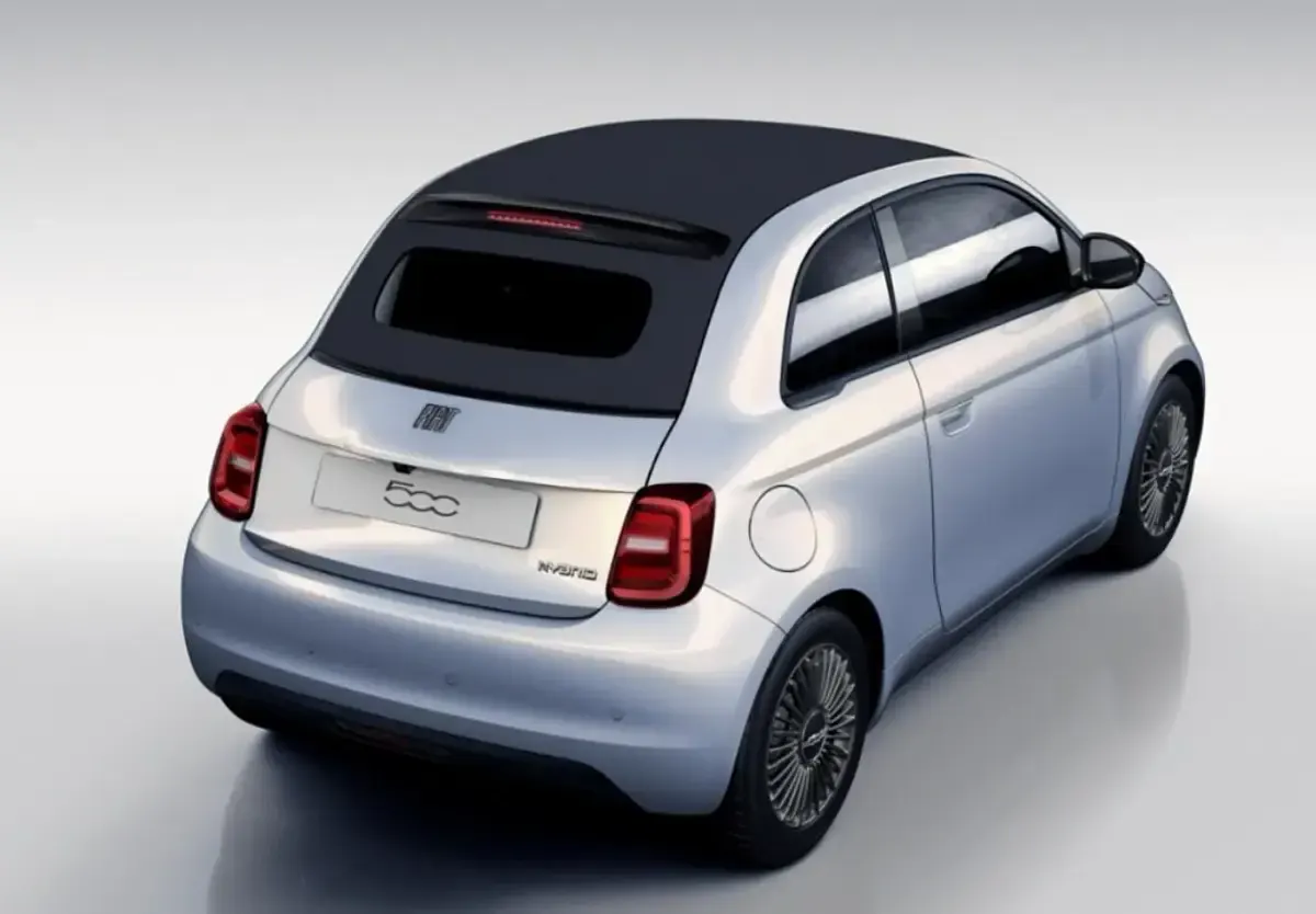 Neu Fiat 500C Icon 65 PS (47 kW) 2026 Celestial blau metallic Cabrio