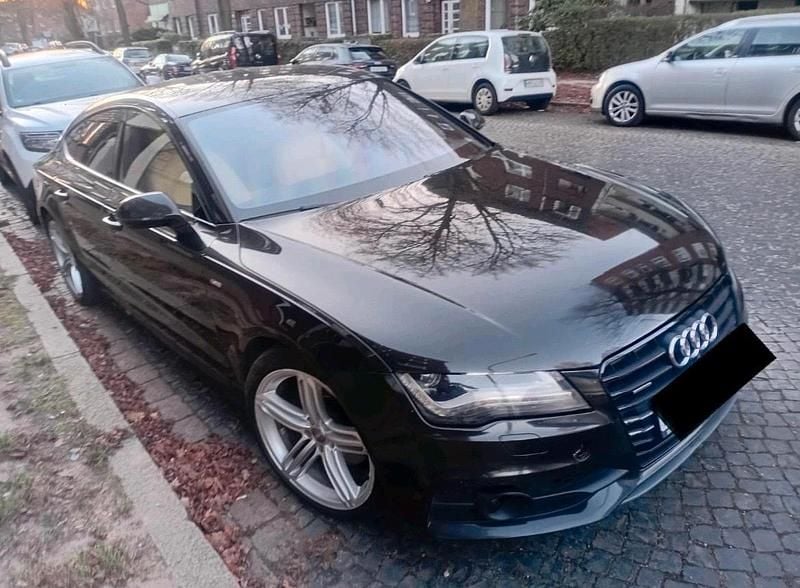 Schwarz Gebraucht 2014 Audi A7 S-Line Limousine | 18.500 € (Fairer Preis) - Bild 1/4