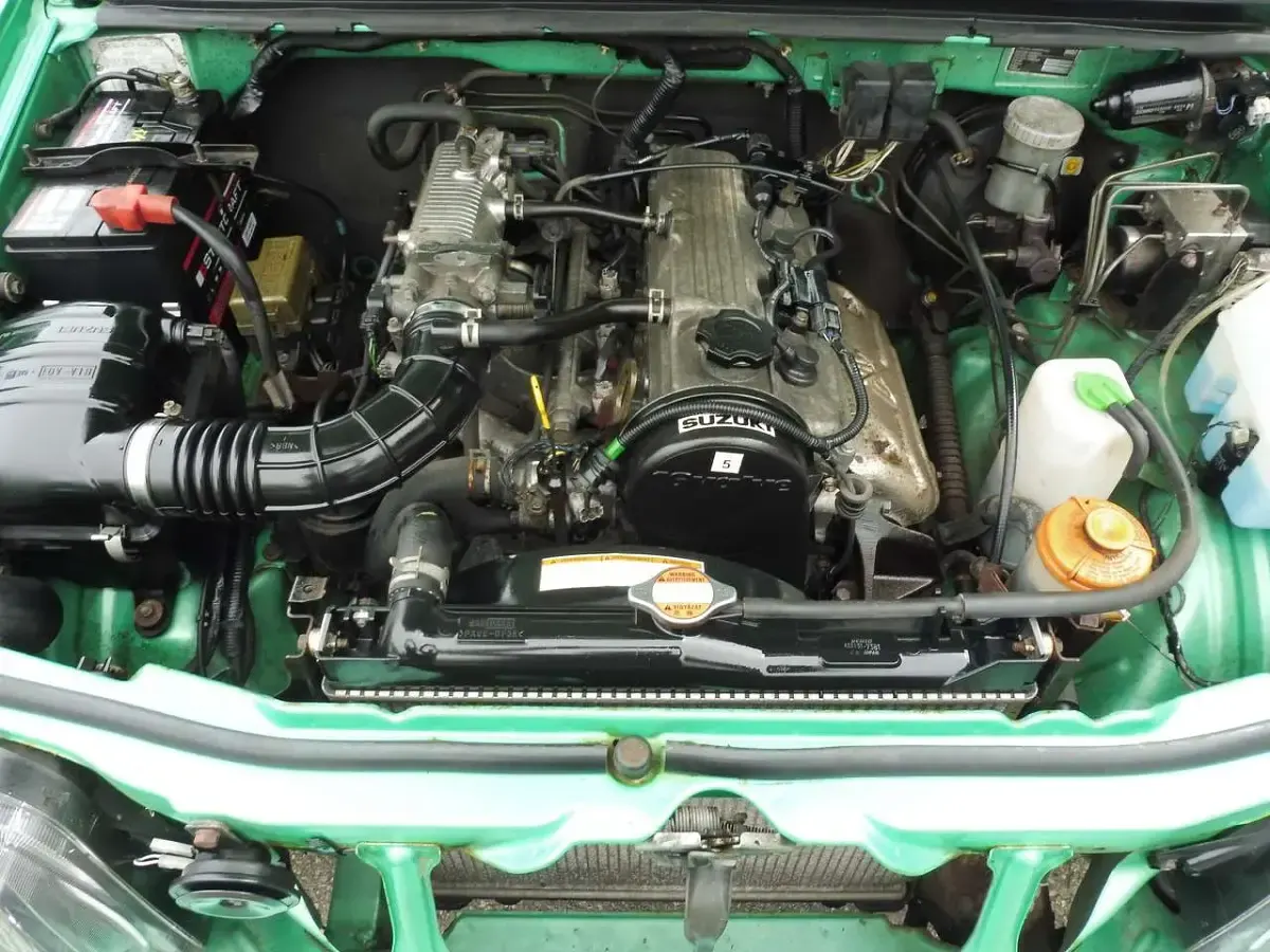Gebraucht Suzuki Jimny 82 PS (60 kW) 2000 Grün SUV