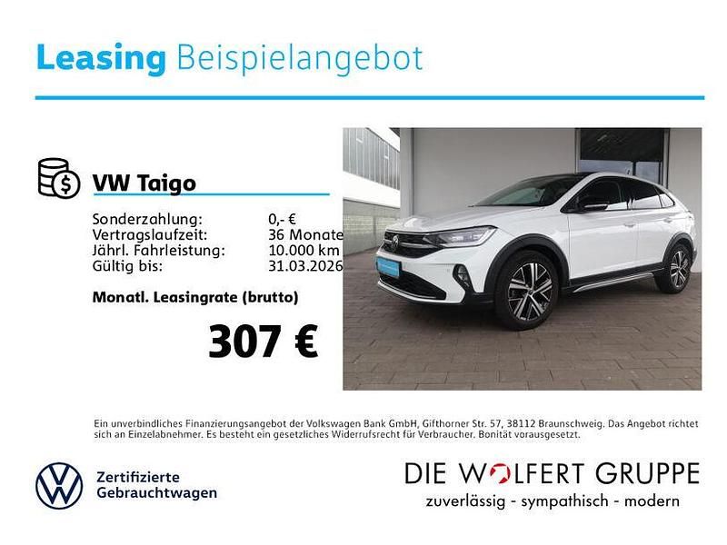 Gebraucht VW Taigo Style 150 PS (110 kW) 2022 Pure white SUV