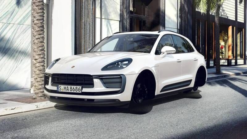 Weiß Gebraucht 2021 Porsche Macan SUV | 67.295 € (Etwas zu teuer) - Bild 1/4