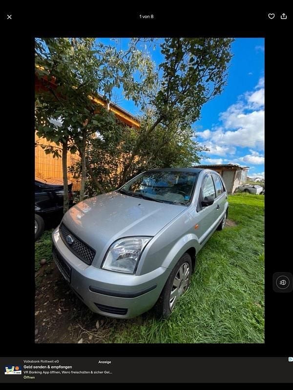 Gebraucht Ford Fusion 90 PS (66 kW) 2005 Silber Kleinwagen