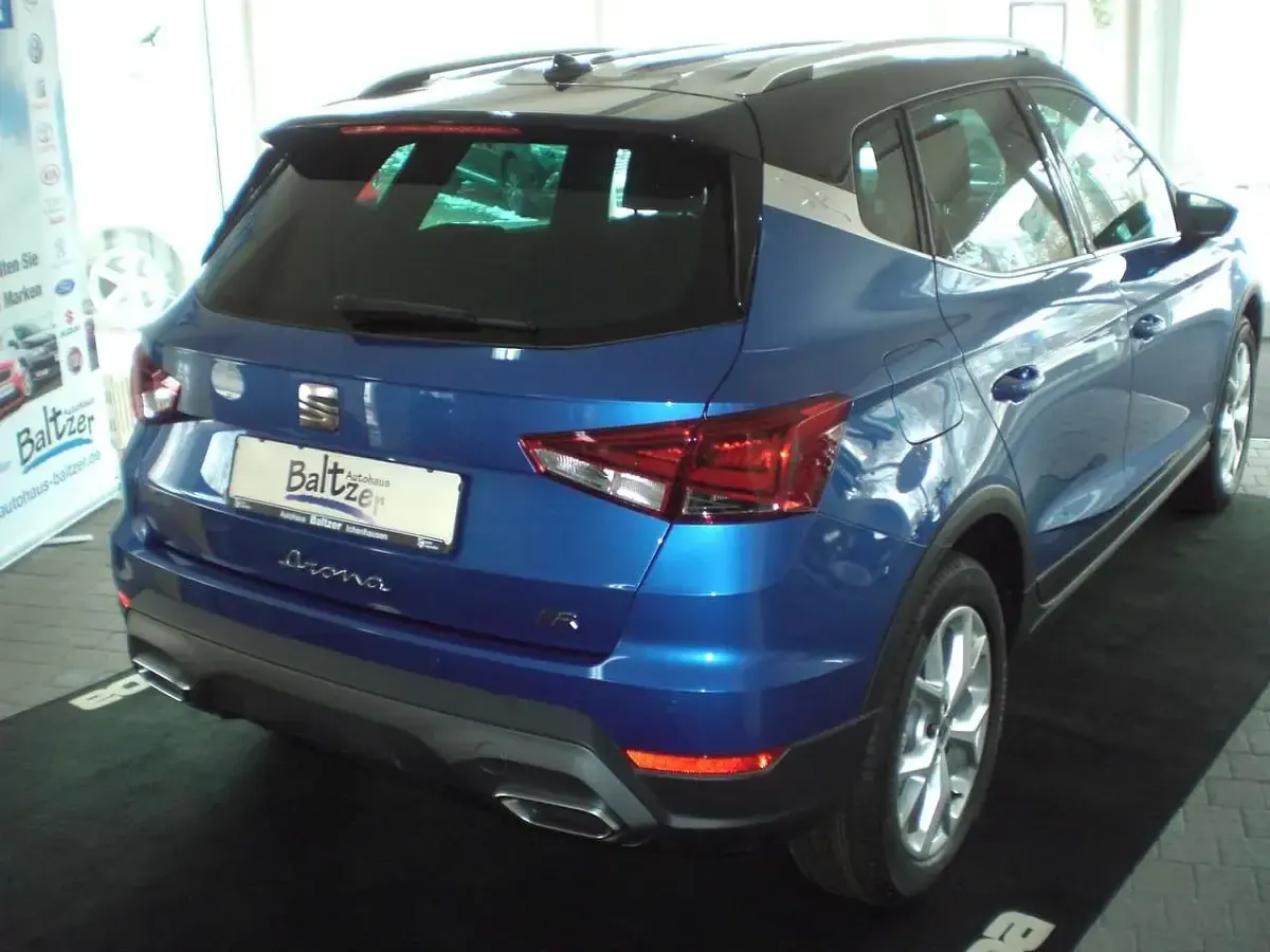 Gebraucht Seat Arona FR 110 PS (80 kW) 2022 Saphirblau (metallic) SUV