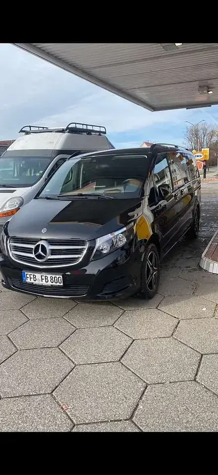 Gebraucht Mercedes V250 Exclusive 190 PS (139 kW) 2018 Schwarz Van / Kleinbus
