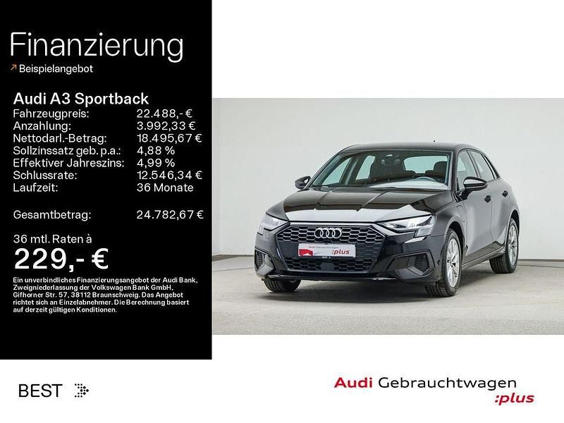 Gebraucht Audi A3 Business 204 PS (150 kW) 2022 Brillantschwarz Limousine
