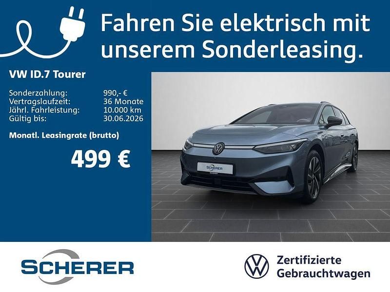 Gebraucht VW ID.7 Pro 210 kW (286 PS) 2025 Stonewashed blue metallic (metallic) Kombi