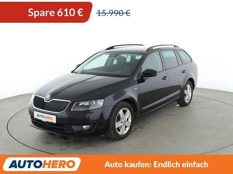 Schwarz Gebraucht 2016 Skoda Octavia Joy Kombi | 15.380 € (Etwas zu teuer) - Bild 1/3