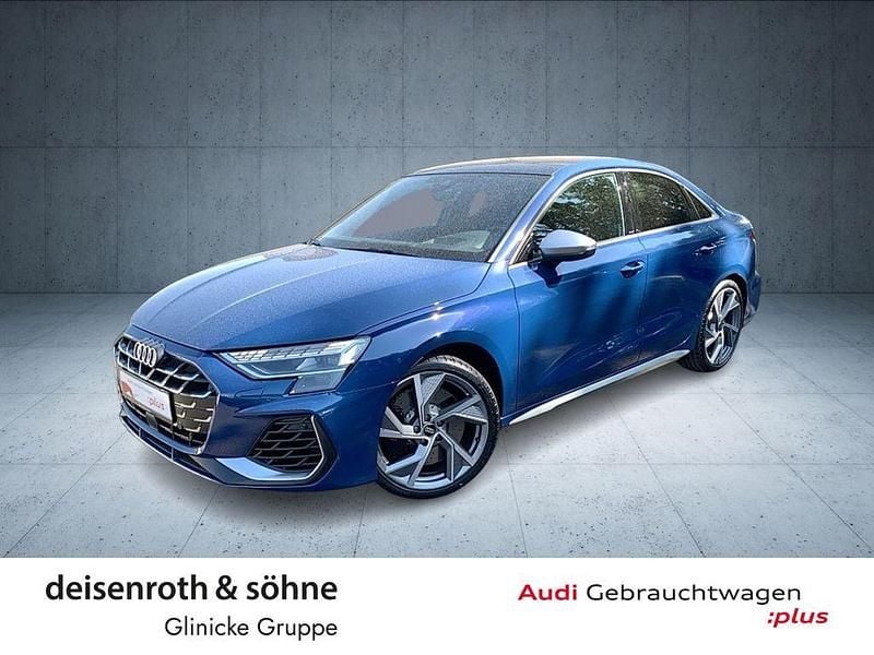 Blau Gebraucht 2024 Audi S3 Ambiente Limousine | 47.530 € (Fairer Preis) - Bild 1/4