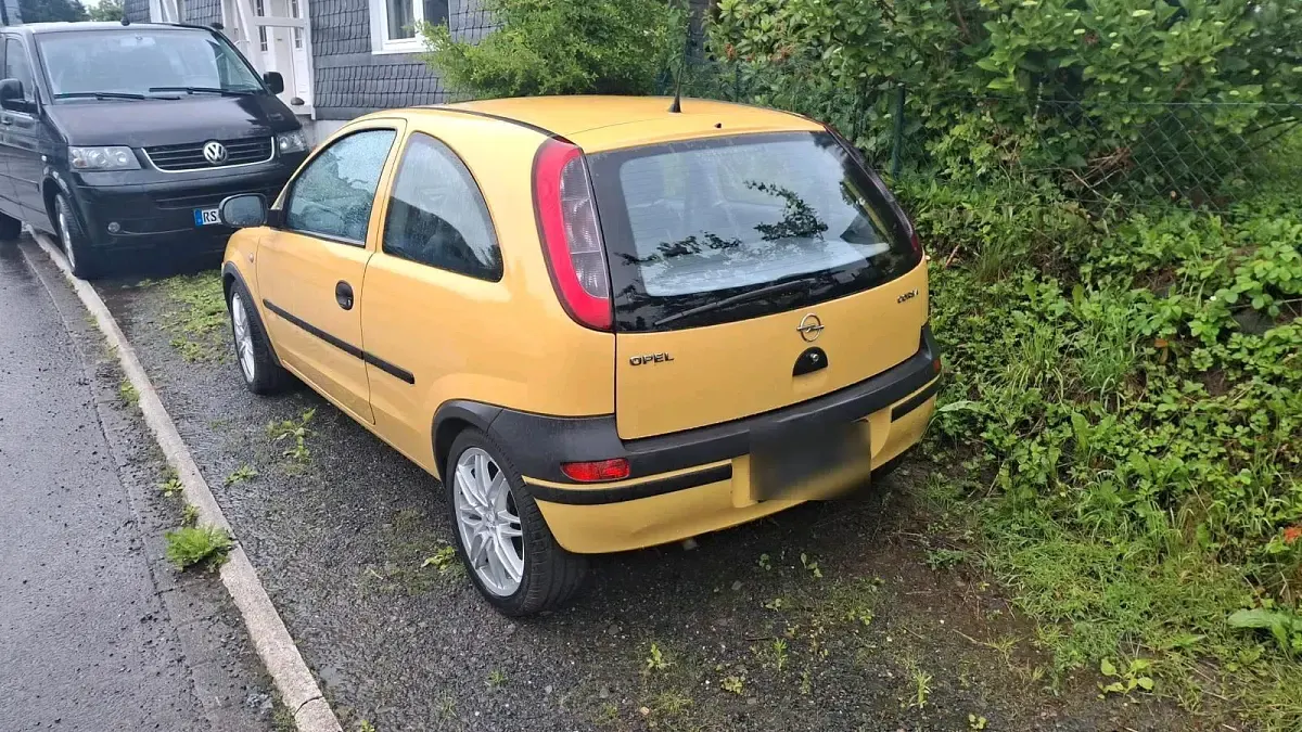 Gebraucht Opel Corsa 60 PS (44 kW) 2001 Gelb Kleinwagen
