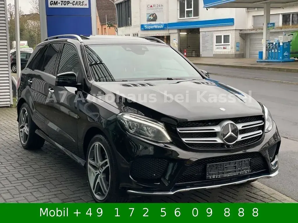 Gebraucht Mercedes GLE500 AMG 435 PS (319 kW) 2016 Obsidianschwarz  metalliclack (metallic) SUV